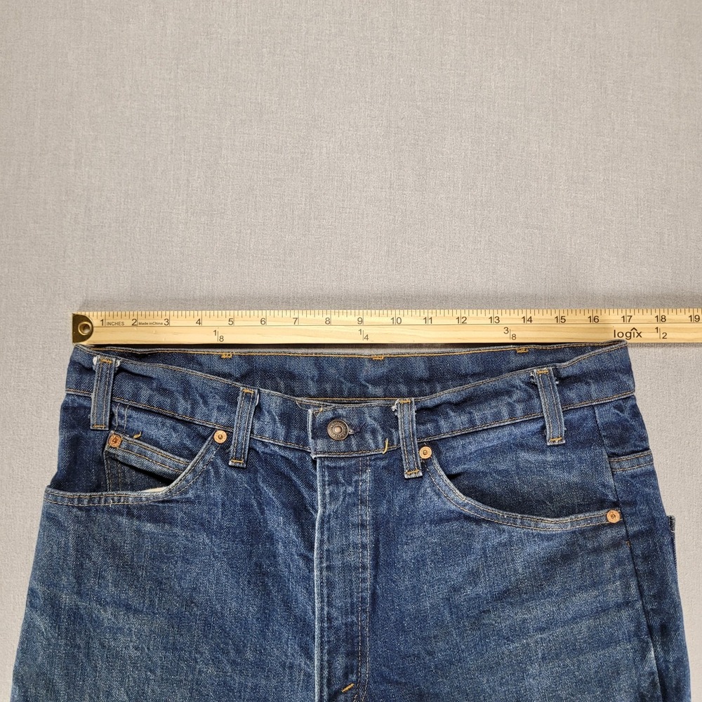 Vtg Levis 517 Orange Tab Made USA 20517-0217 Jeans 36x30 80s Flared - Picture 6 of 13